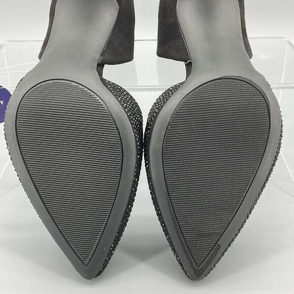 NEW Apt 9 Women’s Oslynn Studded Pointed D’Orsay Pumps Black Size 6 - Picture 10 of 10